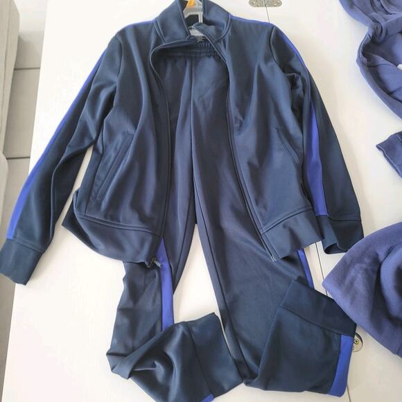 Boys Track Sets Sweatpants Hoodie Sonic Lot Of 5 Tek Gear Athletic Size 8 10 - Picture 2 of 11